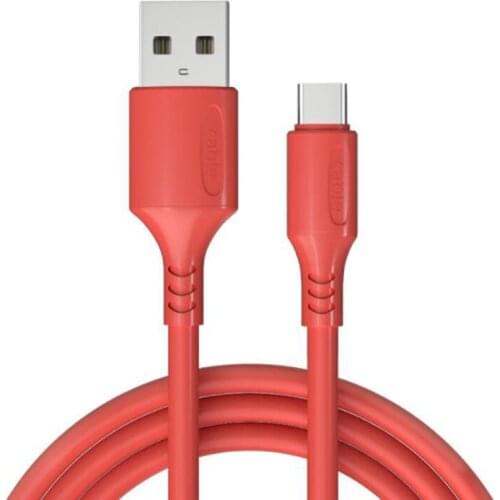 Liquid Silicone USB Type C Cable For Samsung S20 Data Cable USB C 3A Fast Charging For Huawei P40 Pro Xiaomi USB C Charger Wire
