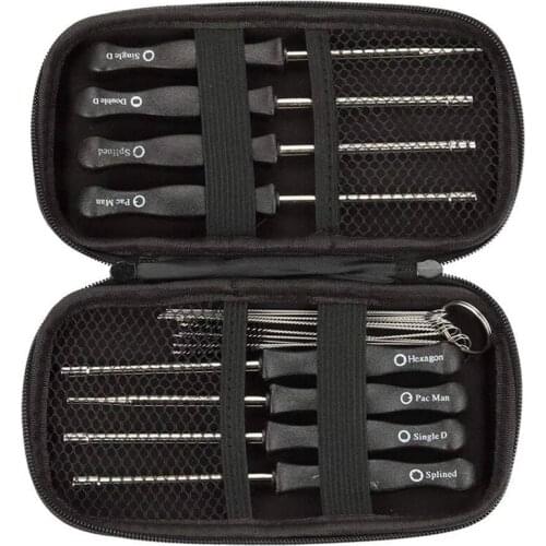 Pack of 8) Carburetor Adjustment Tool Screwdriver + Carburetor Cleaning Kit + Carrying Case for Common 2 Cycle Small Engine STI