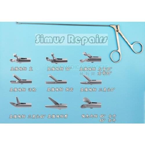 Laryngeal Microsurgery Microscopic Laryngeal Forceps Microscopic Laryngeal Snip