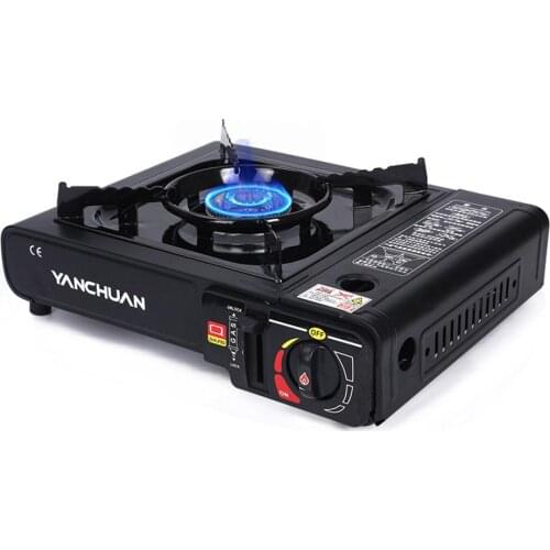 Portable Butane Gas Stove Good Heat Dissipation Strong Firepower Gas Stove for Home Picnic Windproof Cas Hot Pot Wild Barbecue