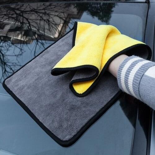 Extra Soft Car Wash Microfiber Towel Car Cleaning Drying Cloth Car Care Cloth Detailing Car WashTowel Never Scrat Drop Shipping
