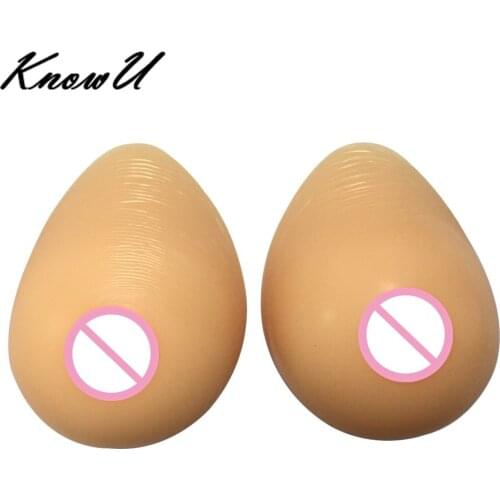 KnowU Transvestite Silicone Transgender Fake Breasts Dress up Cosplay Artificial Boobs Tgirls Shemale Fake nipples