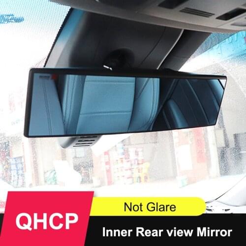 Anti-glare Car Inner Rear View Mirror Panoramic HD Large Vision Waterproof Fog Interior Accessories For Toyota Camry Avalon 2018