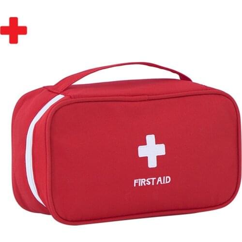 Oxford Waterproof Travel Medicine Bag First Aid Kit Medicine Package Medical Handbag Sundries Organizing Storage Bag for Home