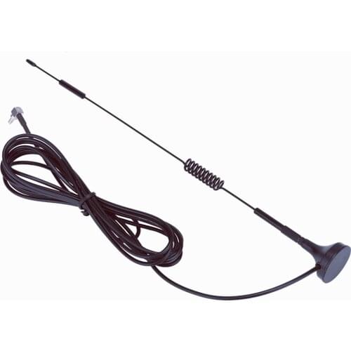 10pcs 7dbi 3G/4G LTE CRC9 connector Omni-Directional Antenna With Sucker Base​​ Interface Antennas