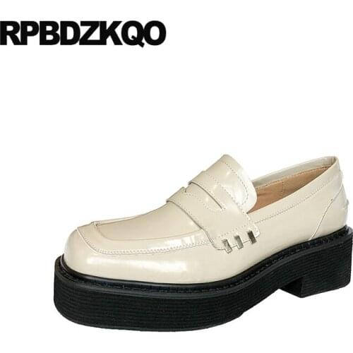 Slip On Italian Fashion Designer Shoes Women Luxury 2021 Ladies Casual Square Toe Rubber Sole High Quality Chinese Loafers China