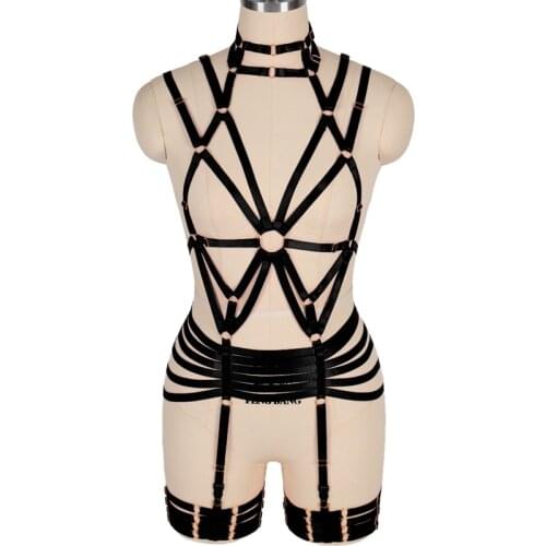 Women Set Bdsm Bondage BeGarter Belts Sexy Stockings Garter Belt Harness Underwear Suspender Lingerie Garter Belt Set