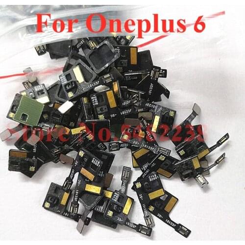 1pcs 100% Original Light Sensor For Oneplus 6 A6000 1+6 Proximity/Ambient Light Sensor connector Replacement parts