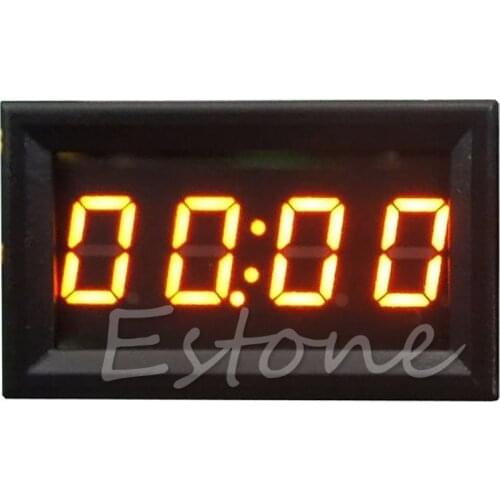 12V/24V Car Motorcycle Accessory Dashboard Digital Clock LED Display NEW