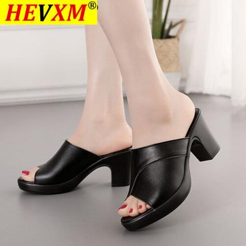 2021 Slippers Women Summer Wear Womens Sandals 2020 New Fashion Wild Slope with Non-slip Thick Heel Women Sandals and Slippers