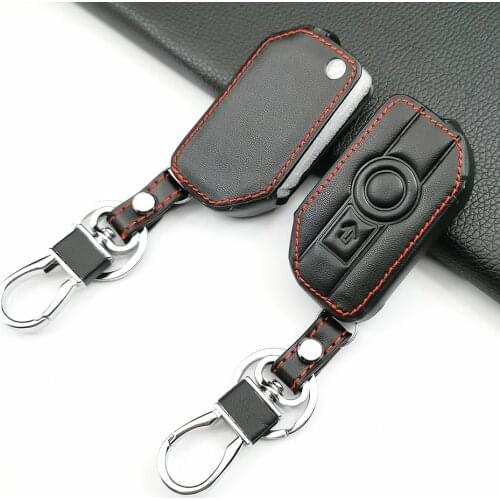 For BMW Motorcycle F750GS F850GS K1600GT R1200GS LC ADV R1250GS ADV Genuine Leather Car Key Holder Wallet Key Bag Key Cases