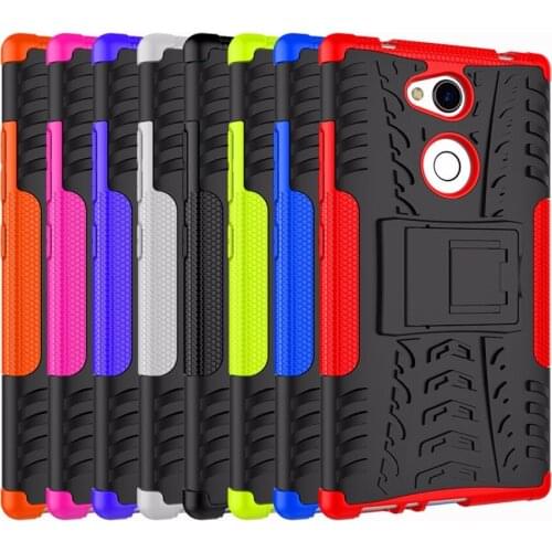 For Sony Xperia L1 Cover Hybrid ShockProof Armor TPU +PC Phone Stand Case For Sony Xperia L2 Case For Sony Xperia XZ Premium