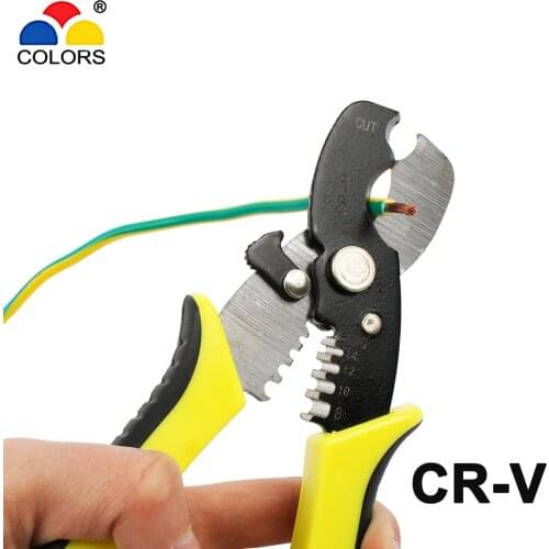 FASEN CR-V Electrician wire stripper Multitool Cable wire Cutters Stripping wire cable cutter Hand TOOL