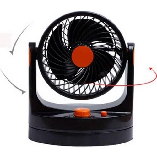 Hot sale Black cooler HX-506-24v shook his head speed with a switch large truck truck car fan