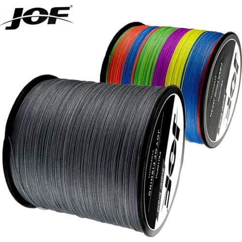 JOF 300M 12 Strand 9 Strands Super Strong PE Braided Fishing Line Multifilament Thread Weaves 20LBS-120LBS