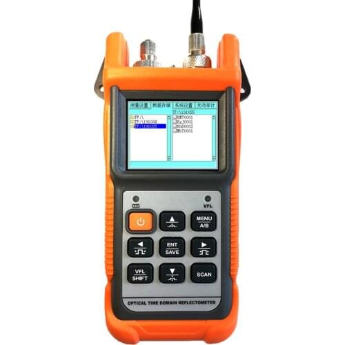 Mini OTDR CY190Pr FTTH Handheld with Optical Power Meter + VFL Multifunction can 1550nm fc/upc sc/upc Test Active Fiber OTDR