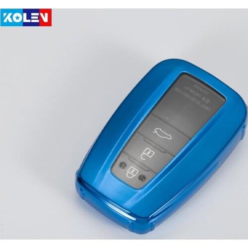 Soft TPU Car Remote Key Case Full Cover For Toyota CHR C-HR Prado Prius Camry Corolla RAV4 2017 2018 2019 Protector Accessories