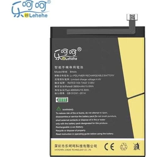 Original LEHEHE Battery for Xiaomi Redmi Note7 Note 7 Pro M1901F7C BN4A 4000mAh smartphone Replacement Batteries with Tools Gift