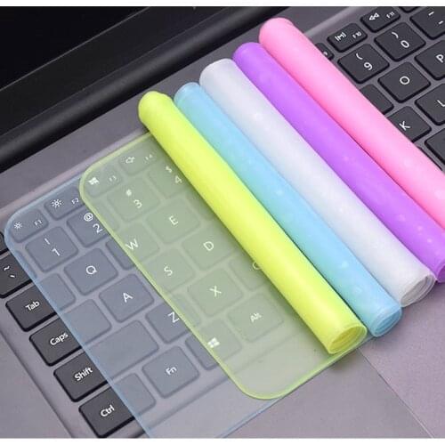 12-14 15 6 inch Laptop Keyboard Skin Film Cover Waterproof dustproof Silicone Keyboard Protective Film for chromebook Notebook