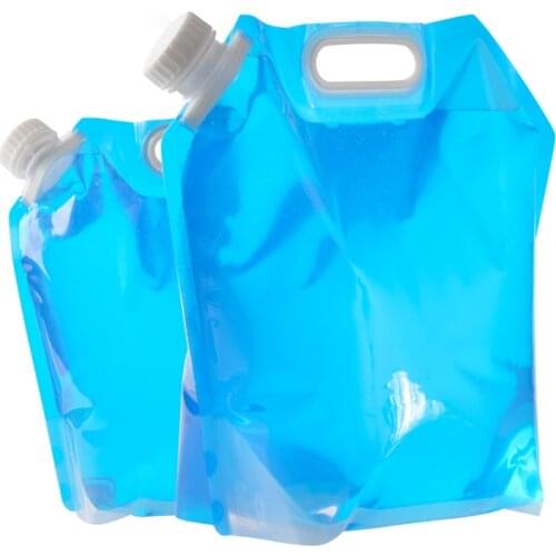 5L/10L Outdoor Water Bag Portable Large Capacity Portable Water Bag Outdoor Mountaineering Folding Water Bag Camping