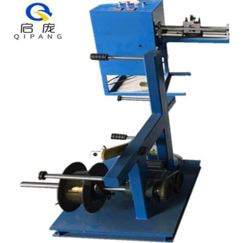 Qipang Vertical type vertical pay off machine,double spool Type payoff machine Driven Motor Type Payoff Stand