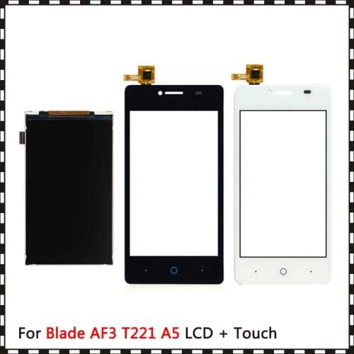 New High Quality 4.0'' For ZTE Blade AF3 T221 A5 Lcd Display With Touch Screen Digitizer Sensor