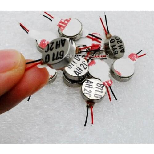 10pcs brushless vibration motor 4x10mm DC 3V Coin Vibration Motor Micro Motor for Cellphone PCB massager