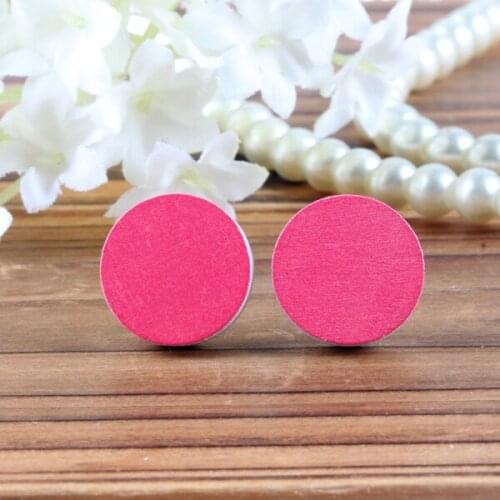 16mm Round High Quality Photo Wood Laser Cut Cabochon to make Rings, Earrings, Bobby pin,Necklaces, Bracelets