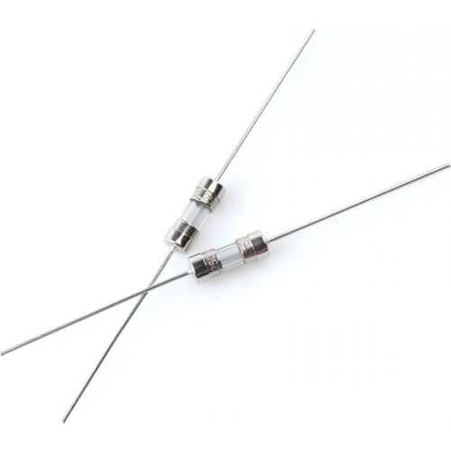 200pcs/lot 3.6*10 Slow blow Glass Tube Fuse With pin 3.6x10mm 0.5A 1A 1.5A 2A 3A 3.15A 4A 5A 6.3A 8A 10A AMP 250V