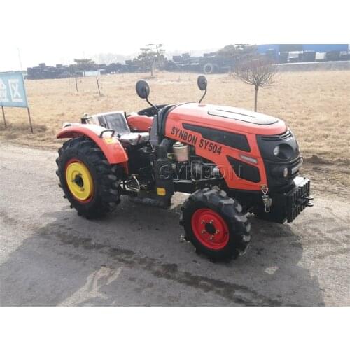 50HP 4WD Tractor Hydraulic Farm Tractor Agriculture Machinery Greenhouse Gardern Tractor