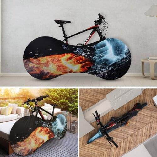 8 Styles Bike Wheel Cover Bicycle Dustproof Storage Shield Bag, Washable Elastic Anti-Scratch Gear Wheel Tire Protection