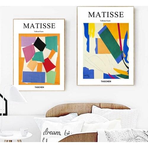 Matisse Vogue s And Prints Abstract Geometric Colorful Wall Art Canvas Painting Pictures For Living Room Home Decor