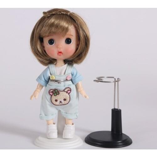 For ob11, piccodo, body9 body, 1 / 12bjd doll accessories, adjustable doll stand, stand stand, auxiliary stand