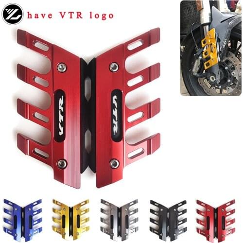 Motorcycle Accessories Front Brake Disc Caliper Protector Cover For HONDA VTR1000F VTR 1000 F 1998 1999 2000 2001 2002 2003 2004