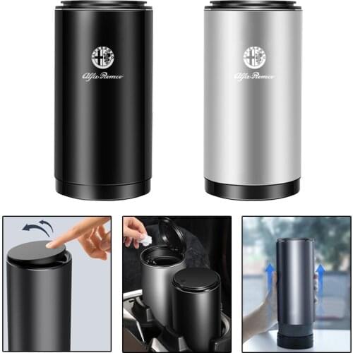 Car Garbage Can Car Trash Can Garbage Dust Case for alfa romeo 159 147 156 giulietta 147 159 mito Auto Organizer Storage Box