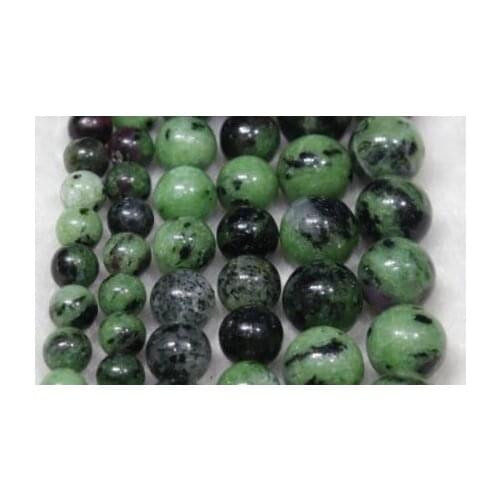 Natural Stone Ruby Loose Beads 15" Strand 4 6 8 10 MM Pick Size For Jewelry xg4s