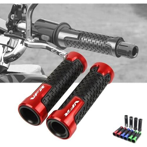 For Honda VFR400 NC30/VFR750/VFR800/F/Fi/W1/VTEC vrf1200 x 7/8"22mm Motorcycle Handle Bar Handlebar Hand Grips VFR 400/750/800