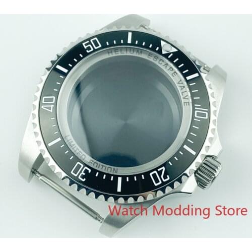 HQ 500m Tested Waterproof 43.5mm DEEP SEA Homage Big Watch Case with Bracelet Fit ETA2824 / NH35A Movement Solid 316L SS