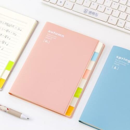 Classification Notebook Simple Ins Notepad Student Portable Creative Small Fresh and Cute Diary