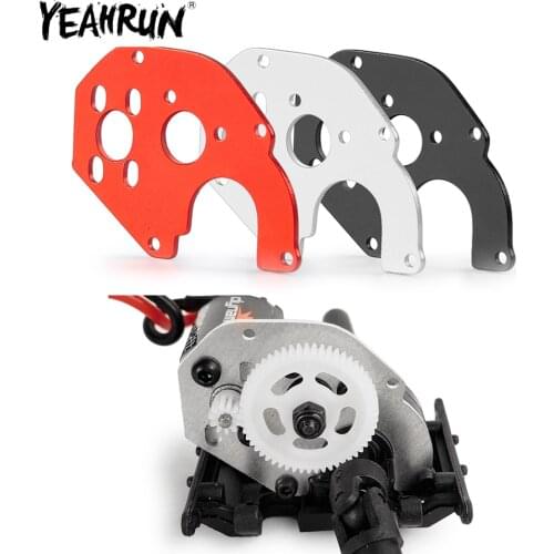 YEAHRUN Metal Barrage Motor Fixing Plate Gearbox Parts for 1/24 Axial SCX24 90081 RC Cars Upgrade Accessories