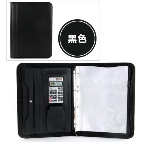 Multifuction business document folder with files orgaizer for A4 documents with ring binder office and school supplies 1201E