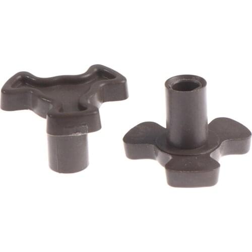 New Arrivals 2Pcs/set 17mm Microwave Oven Turntable Roller Guide Support Coupler Tray Shaft