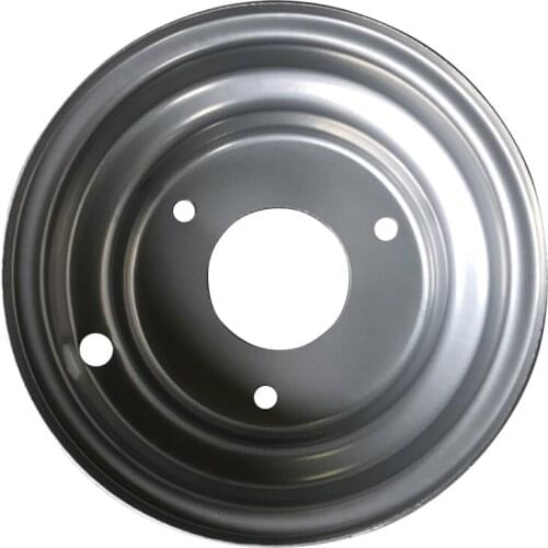 6 inch 3 Holes Wheel Rim Fits ATV 4 Wheeler Go Kart Mini Bike Lawn Tire 6" 145/70-6