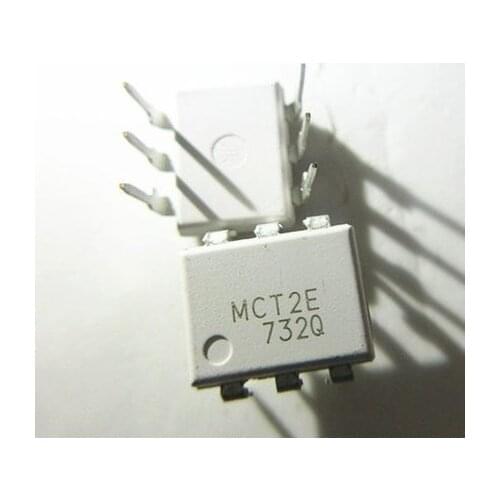 10pcs/lot MCT2E MCT2 DIP-6 GI Optocoupler
