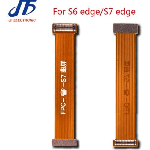 10pcs/lot LCD Display touch screen Extended Testing Flex Cable for Samsung Galaxy S6 edge G925 S7 edge G935 Extension Test