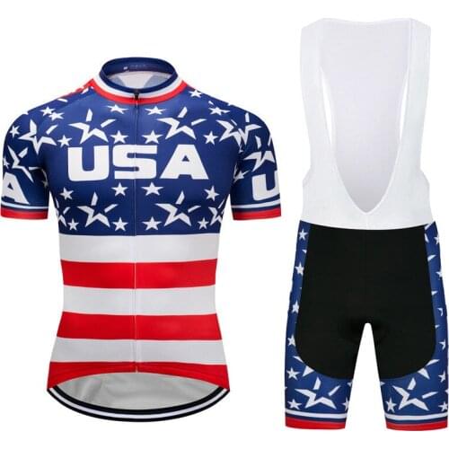 2021 TEAM Short Cycling jersey Mtb kits bike Pants Set 9D Mens Summer Quick dry pro BICYCLING Shirts Maillot Wear Tops