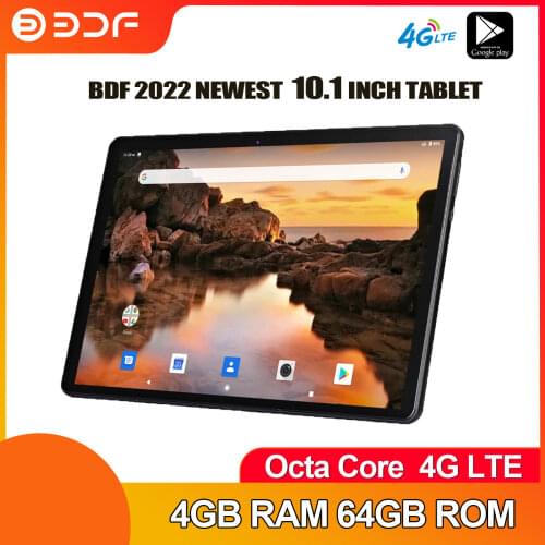 2021 New Arrival 4G LTE Tablets 10.1 inch Android 9.0 Octa Core Tablet Pc Google Play Dual SIM Card GPS WiFi Bluetooth 10 Inch