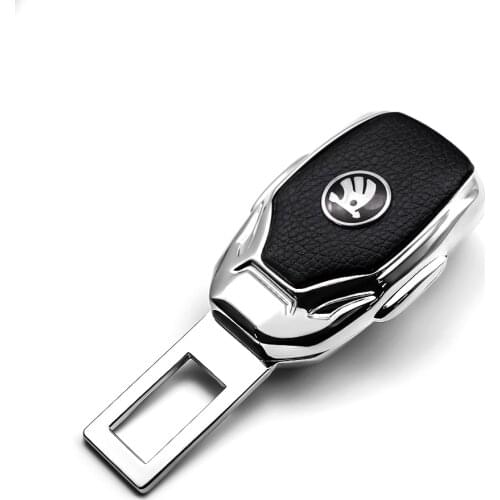 Car Safety Belt Buckles Seat Belt Clip Extender Safety Lock Buckle Car Accessories For Skoda Fabia 2 3 Karoq Kodiaq Octavia 3 S