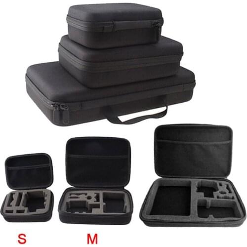 Portable Storage Small EVA Action Camera Case for GoPro Hero 9 8 5 Black Xiaomi Yi 4K Sjcam Sj4000 Eken H9r Box Go Pro Accessory