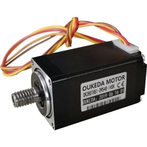 Hollow shaft motor 28 hollow shaft motor length 51 with thread 28 hollow shaft motor NEMA11